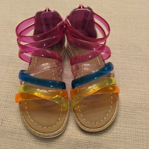 🎈 3/$21 Jelly strap gladiators sandals